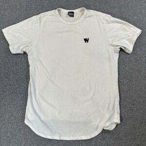 Vintage Contour Hooligans Break Necks T Shirt USA Made White Streetwear M